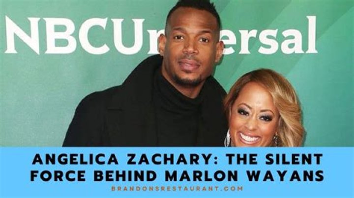Angelica Zachary Biographie, Ex-mari - Marlon Wayans et les enfants - Celebrity.tn