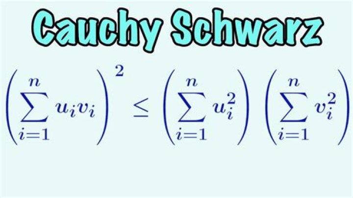 cauchy schwarz inequality