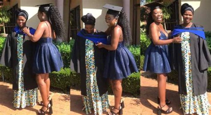"Congratulations Mama": University Graduate Removes Her Graduation Gown and Wears Her Mum, Video Emerges