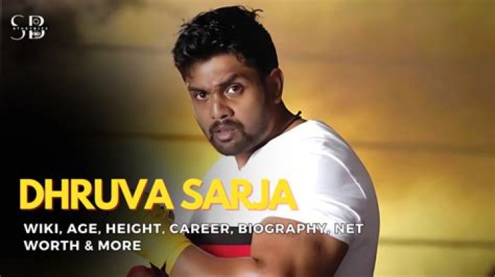 Dhruva Sarja – Biography, Facts & Life Story