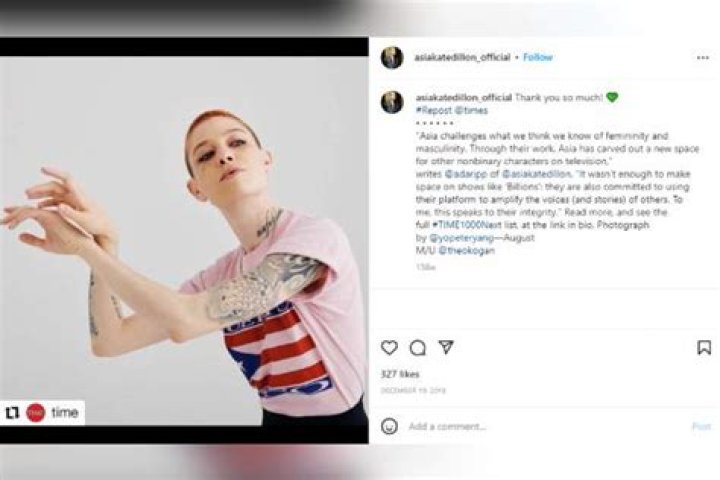 Identifying As A Non-Binary, Who is Asia Kate Dillon’s Partner?