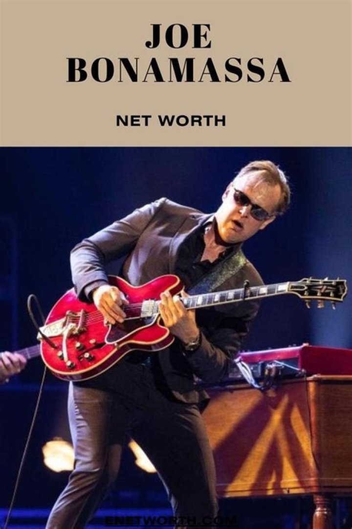 Joe Bonamassa Net Worth 2024