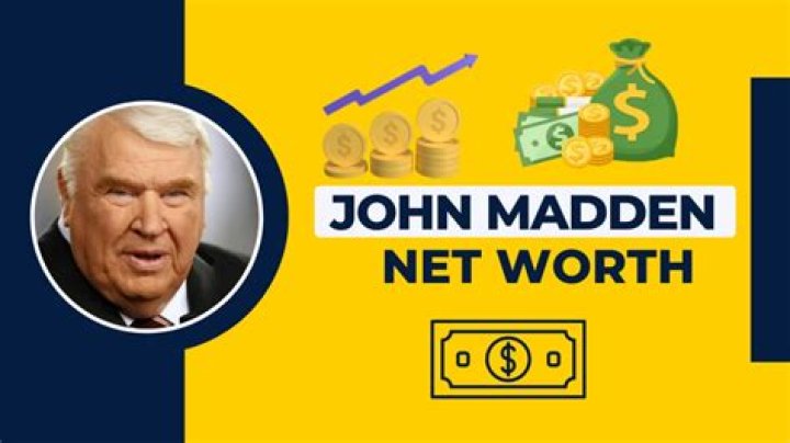 John Madden Net Worth 2024