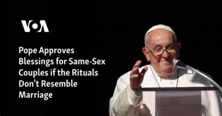 LGBTQ: Pope Francis Explains Purpose of Blessings For Same-Sex Couples