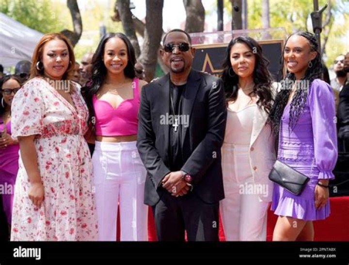 Martin Lawrence's daughter Iyanna Faith Lawrence with her sisters