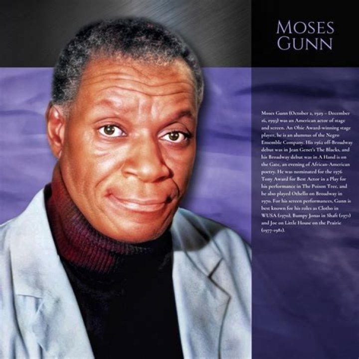 Moses Gunn Net Worth