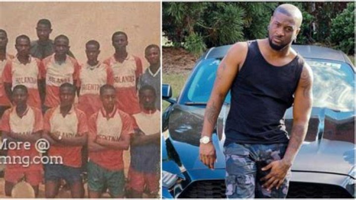 Peter Psquare Brings Back Memories of When He Was a Footballer Before Music Blew Up, Shares Throwback Pictures
