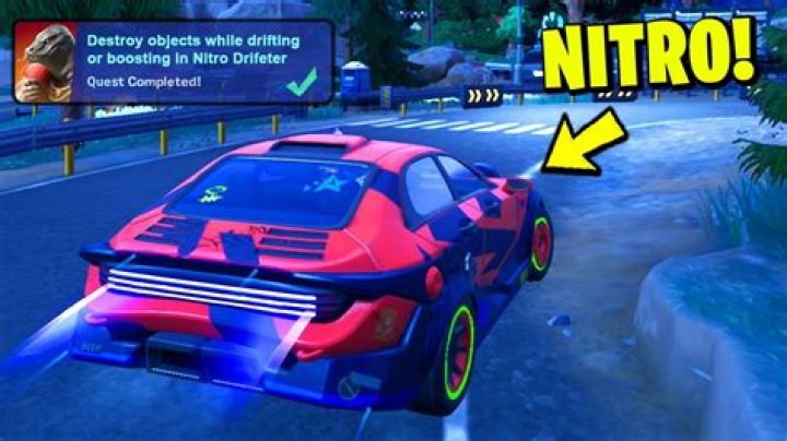 The Nitro Drift Is the Best New Car in 'Fortnite' — Here’s How to Drive It Like a Pro