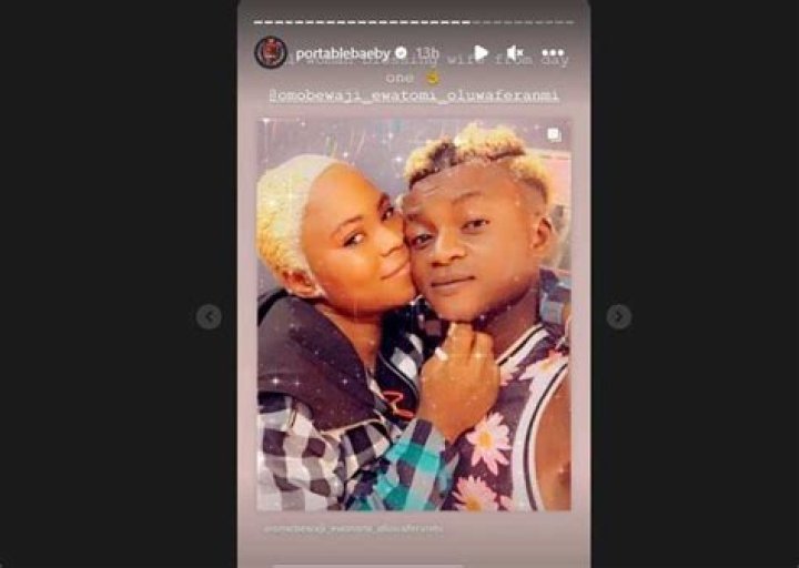 “Wife From Day 1”: Portable Heaps Praise on 1st Wife Omobewaji After Claims of His 2nd Wife Cheating on Him