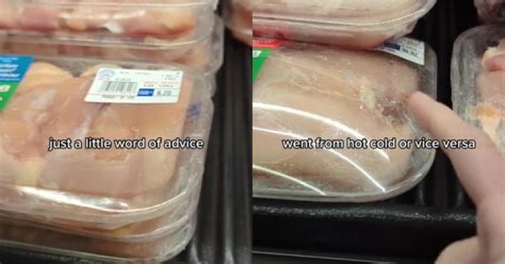 Woman Cautions Against Buying "Bubbled" Meat Packages at The Grocery Store