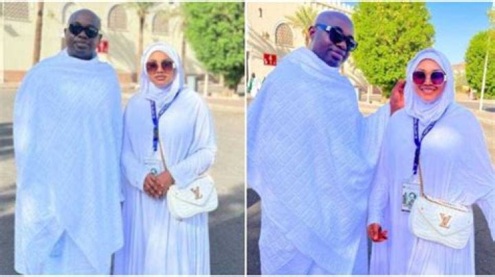 “You’re Making Islam More Beautiful”: Mercy Aigbe Flaunts Hubby As She Shares Photos From Makkah